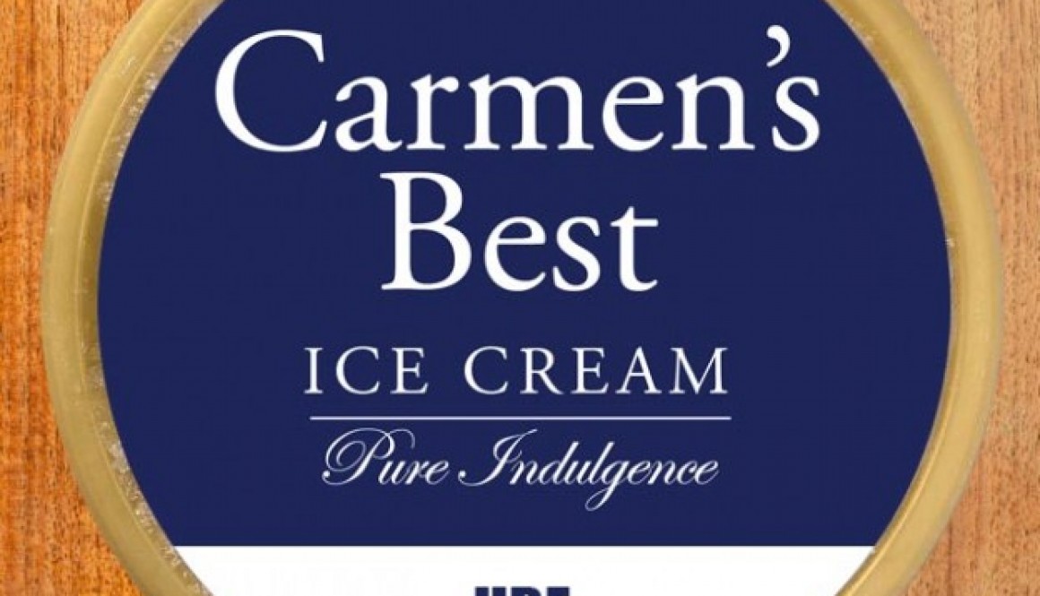Carmen's Best Ice Cream: Ube flavor