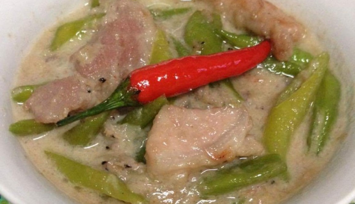 Bicol Express with Baguio Beans