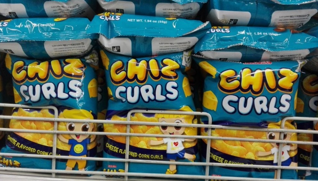 Chiz Curls Cheese-Flavored Corn Curls