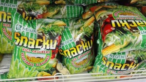 Snacku Vegetable-Flavored Rice Crackers