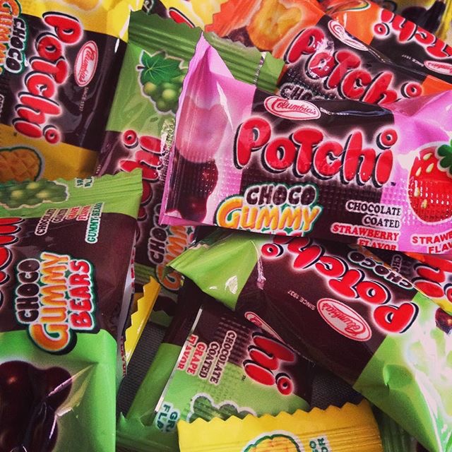Potchi Choco Gummy: grape flavor