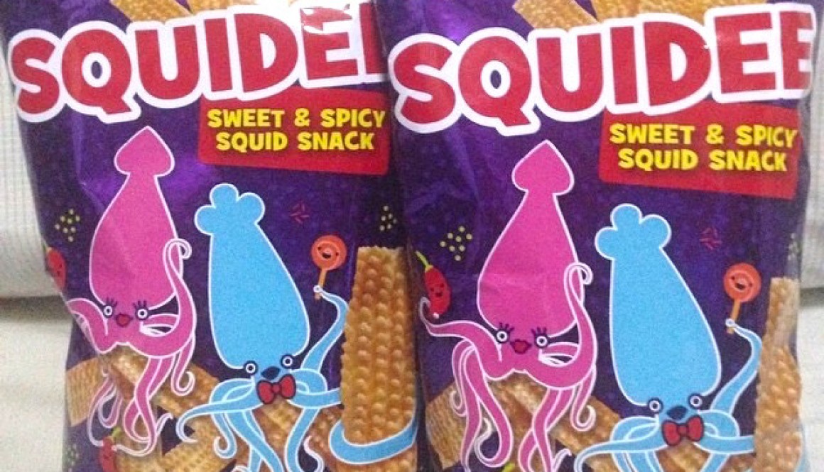 Squidee Sweet & Spicy Filipino Squid Snacks