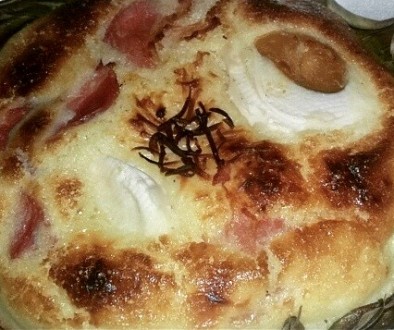 bibingka with salted egg