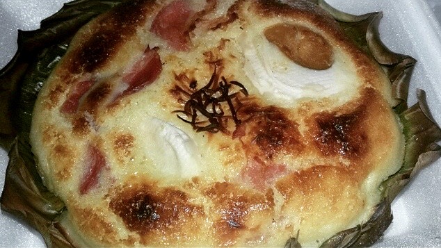 bibingka with salted egg