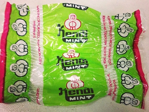 Candyman Kendi Mint candy wrapper...