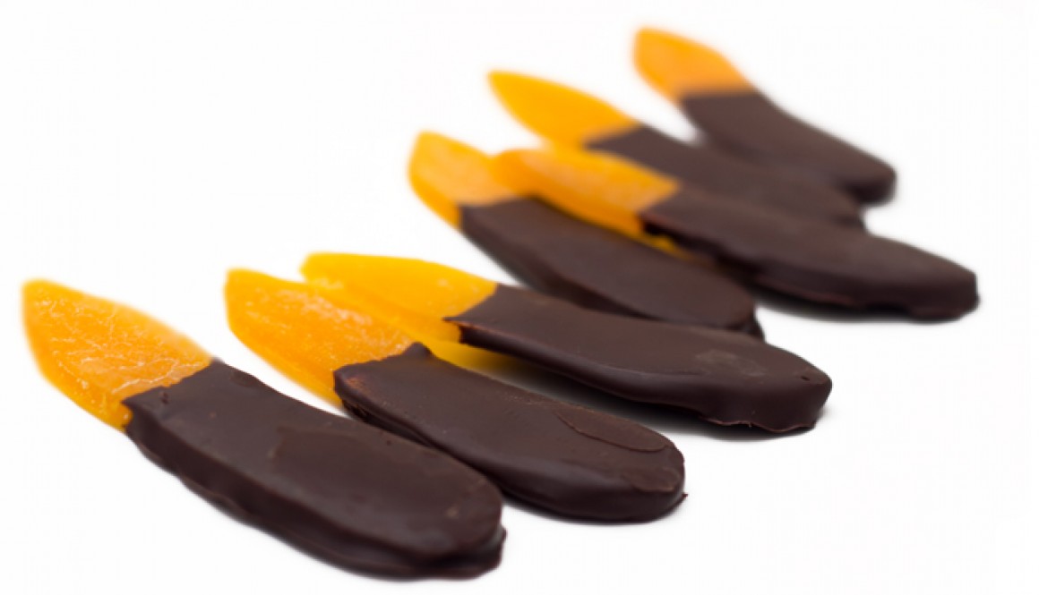Choco Mangga Dipped in Dark Chocolate