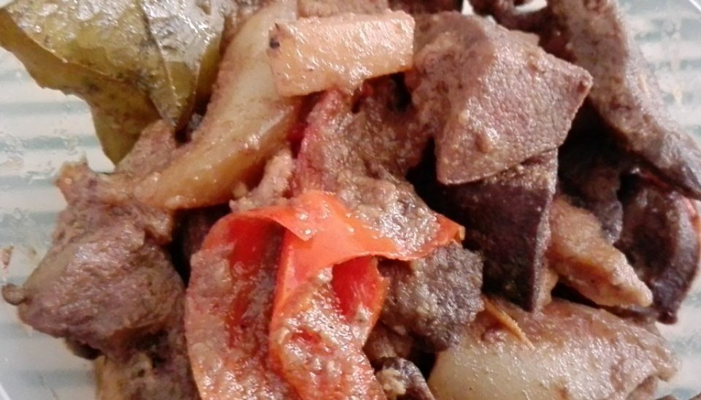 Filipino Dish Igado
