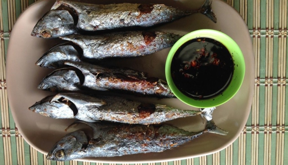 Fried Tulingan Fish