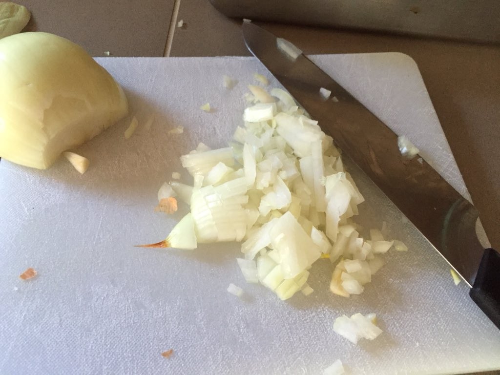 Liyempo - Step #2: Chop Up A Lot of Onions
