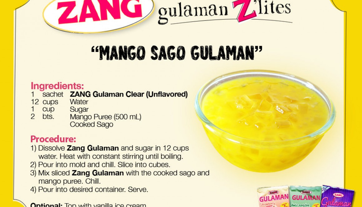 Mango Gulaman