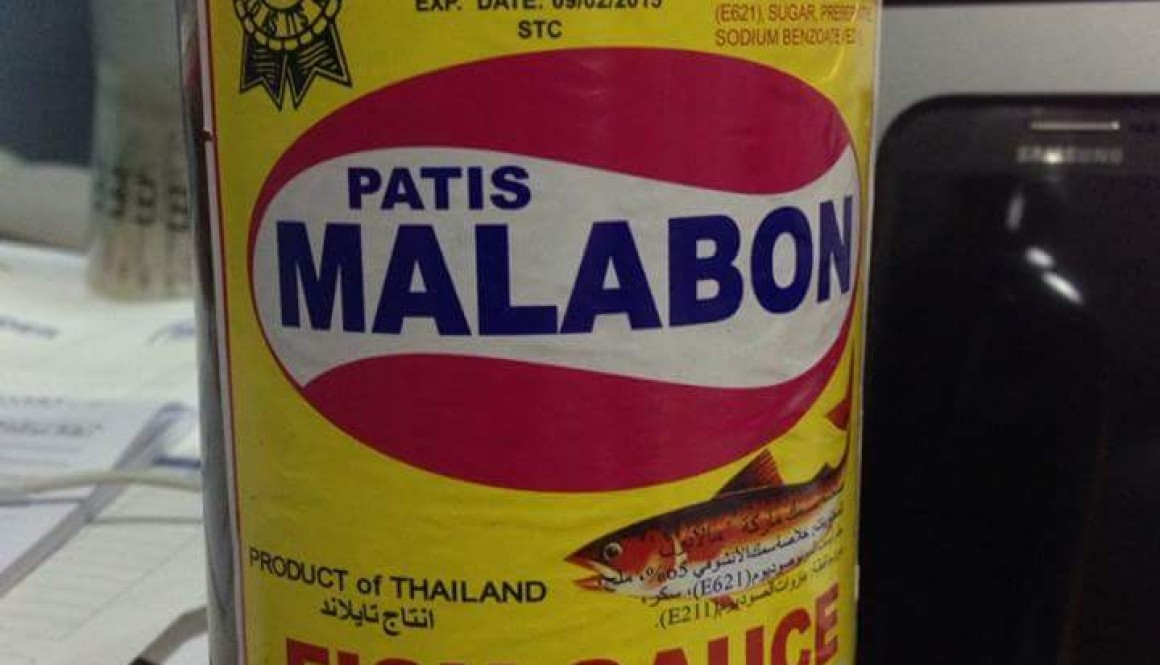 Bottle of Patis Malabon
