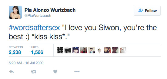 Miss Universe Pia Wurtzbach's Words After Sex Tweet