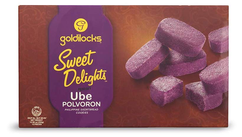 Goldilocks ube-flavored polvoron